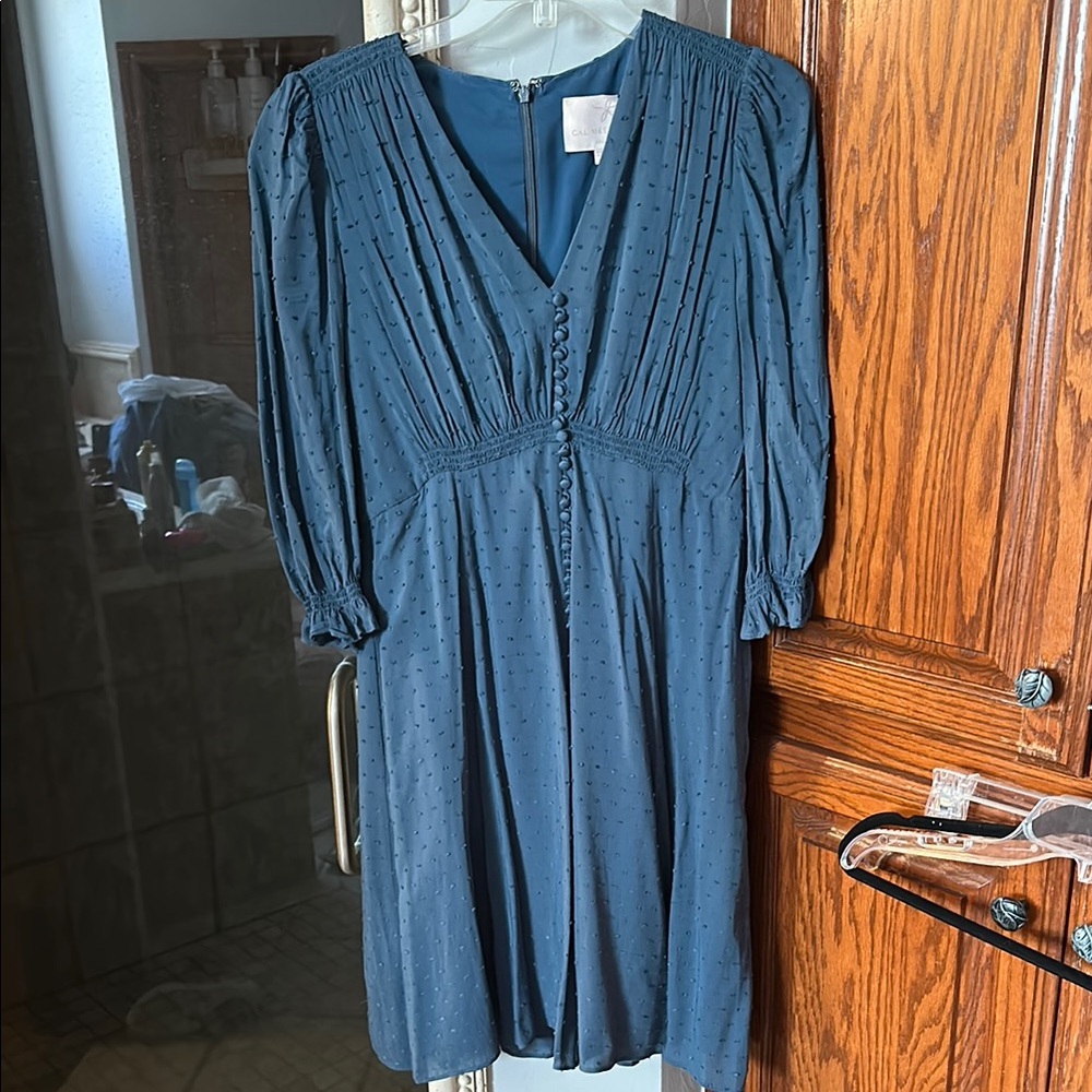 Elegant Blue Dress